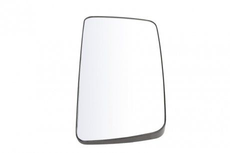 Szkło lusterka bocznego lewego (podgrzewane) MERCEDES ACTROS MP2 / MP3 10.02- (RYWAL | jm3538ghl)