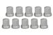Колпачок колесной гайки (размер 32 высокий - серый, 1 комплект = 10 шт.) (CARGOPARTS | cargo-n025) 2547604-6 фото 1