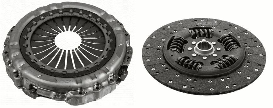 Zestaw Sprzegla Renault C/d/k/t, Volvo 9700/9900/b11/fh/fm/fmx 430Mm Z-24