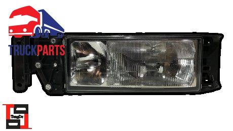 Reflektor z kierownicą po lewej stronie Iveco Eurotech, Eurostar (znaczek E-Mark) (4861794) (TANGDE | td01-59-008l)