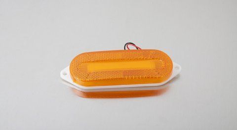Lampa ponadgabarytowa 12-24 V neonowa ż&oacute;łta z uchwytem