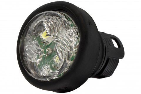 Przednia lampa obrysowa LED okrągła 12/24V 35&times;35&times;11.9 mm biała