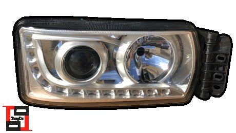Reflektor LED prawy Iveco Stralis 2013 Hi-way (znaczek E-Mark) (5801745782, 5801571745, 5801639122, 5801745452) (TANGDE | td01-59-031r)