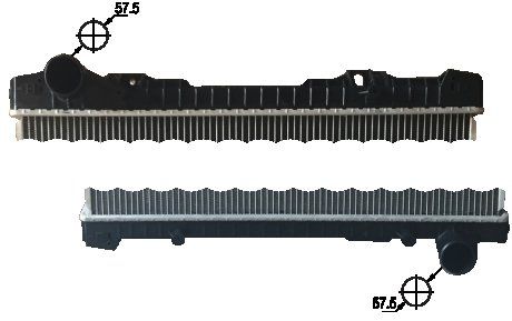 Радиатор без рамы [ cooling] SCANIA P [04-] (1766125, 1491710, 1784615, 1770096, 1798689, 1769999, 10570339, 10570398, 10570487) (PERFEKT | 601-SC6125-01) 3355796-23 фото