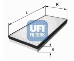 Filtr powietrza (wewnętrzny) (UFI | 5305400)
