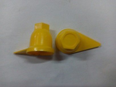 Kołpak koła D33MM ż&oacute;łty + strzałka