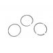 Поршневые кольца (130 (STD) 3-3-4) MERCEDES (KOLBENSCHMIDT | 800032812000) 3725124-181 фото 1