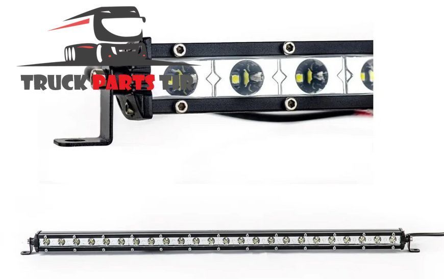 Lampa robocza LED panel 24 diody 34.8W 12&ndash;24V, aluminiowa obudowa