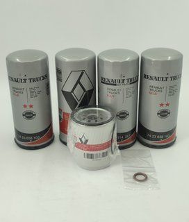 Комплект фільтрів олива + паливо (сепаратор низький) RENAULT DXI11/DXI12 PREMIUM/MAGNUM E-3 7485121589 фото