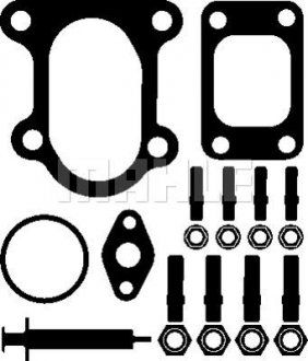 Турбокомпрессор в сборе MERCEDES ATEGO, ATEGO 2, CITO (O 520), UNIMOG, VARIO OM900.912-OM904.949 09.96- (MAHLE / KNECHT | 001 TA 14934 000) 2687126-173 фото