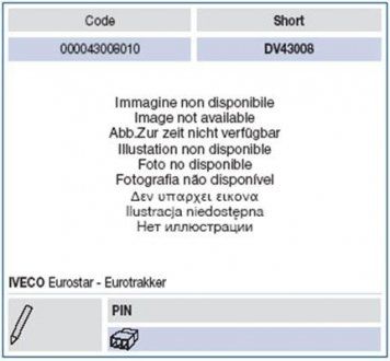 Підкермовий перемикач (склоочисники) IVECO EUROSTAR, EUROTRAKKER 01.93-11.04 (MAGNETI MARELLI | 000043008010) 2564260-173 фото
