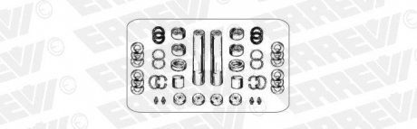 Ремкомплект шкворня MAN L2000/ 8.153 (ERREVI | 711781) 2430755-1 фото