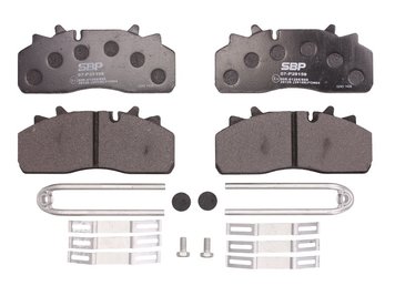 Колодки гальмівні DAF LF 55 SAF B, INTRADISC PLUS, SK, SKRB, SKRLB, SKRS, SKRZ 30570080000 12182192 29159 фото