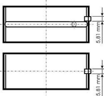 Wkładki oryginalne STD HL (PARA) RVI MIDR 06.23.56 A/B41/B43 (KOLBENSCHMIDT | 79364600)