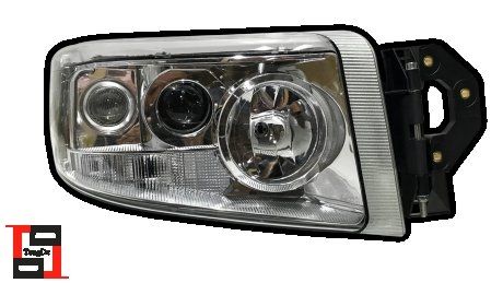 Reflektor r/control biały ze światłem przeciwmgielnym dobry prawy Renault nowy Premium (stempel E-Mark) (5010578475, 7421636309) (TANGDE | td01-58-010ar)