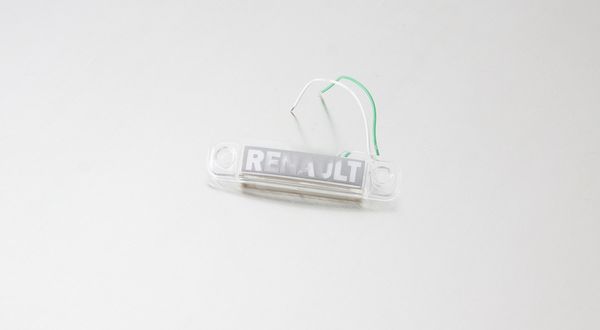 Ліхтар габаритний уздовж напис "RENAULT" LED білий MG100930 фото