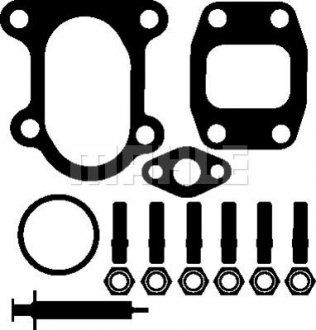 Турбокомпрессор в сборе MERCEDES ATEGO, ATEGO 2, OF OM900.911-OM904.949 01.98- (MAHLE / KNECHT | 001 TA 17009 000) 2688981-173 фото