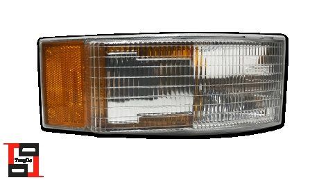 Ліхтар вказівника повороту з 2 pole Volvo FM12, FH12 (штамп E-Mark) (3981667) (TANGDE | td01-51-007-2) 2744265-29 фото