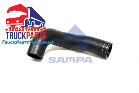 Патрубок системы охлаждения VOLVO FH12/FM12 d58x61x290mm (SAMPA | 030.400) 4682798-103 фото