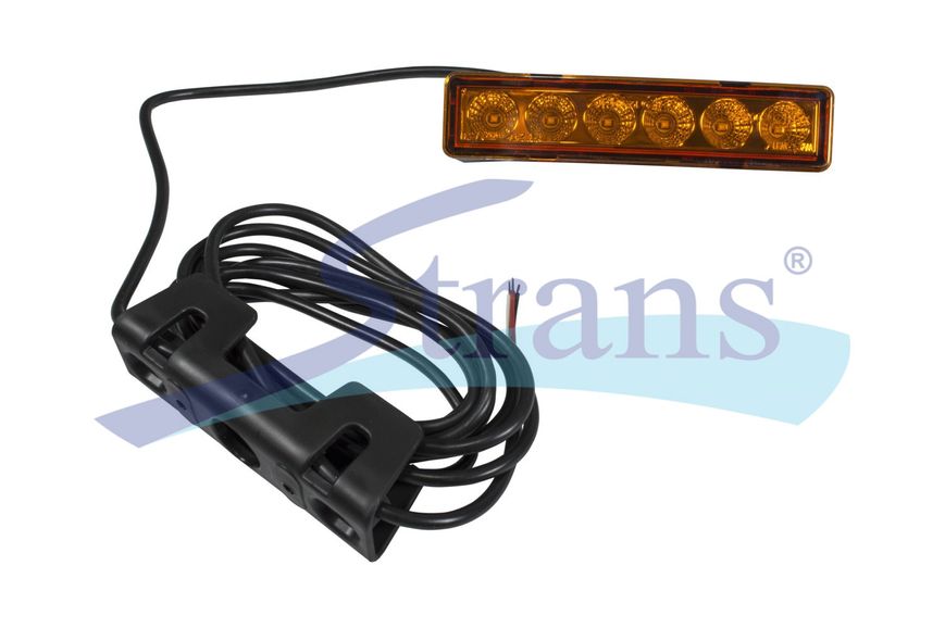 Lampa Ostrz. Zolta Led W117 12-24V Klosz Zolty