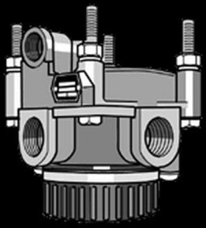 Релейный клапан (M16x1,5/M22x1,5) (Knorr-Bremse | ac 574aa) 2551169-173 фото