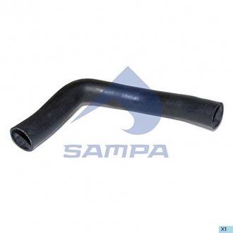 Патрубок системи охолодження MAN TGA/TGX/TGS d60x60mm L-710mm нижній (SAMPA | 021.114) 1925341-182 фото