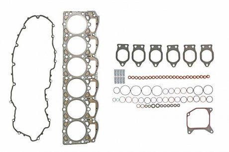 Комплект прокладок двигуна (верх) DAF CF 462/510/EX16H/EX17H/FA 410/FA 430/FA 460/FA 480/FA 510/FA 530/FAC 410/FAC 430/FAC 440/FAC 460/FAC 480/FAC 510/FAC 530/FAD 410/FAD 430/FAD 460/FAD 480/FAD 510/F (ELRING | 478.880) 2465946-173 фото