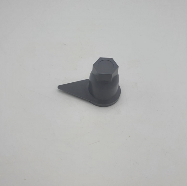 Колпачок на колесную гайку 32 "Стрелка" пластиковый серого цвета 1866725188 фото