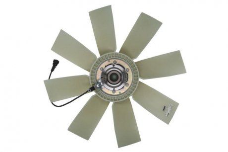 Муфта вентилятора радиатора (с вентилятором, 750 мм, количество лопастей 8, количество контактов 5) VOLVO FH, FH12 D12A340-D13A460 08.93- (MAHLE / KNECHT | cff441000p) 2658516-113 фото