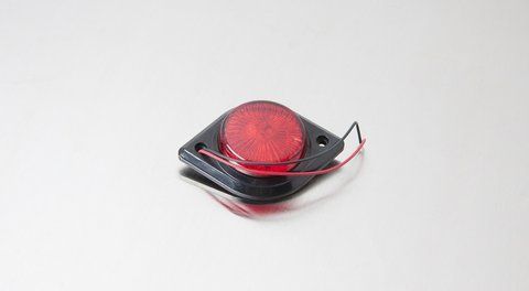 Lampa obrysowa LED, czerwona.