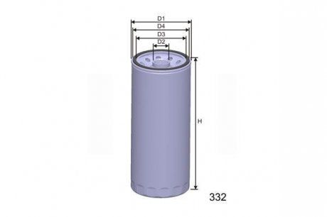 Filtr paliwa (MISFAT | m342)
