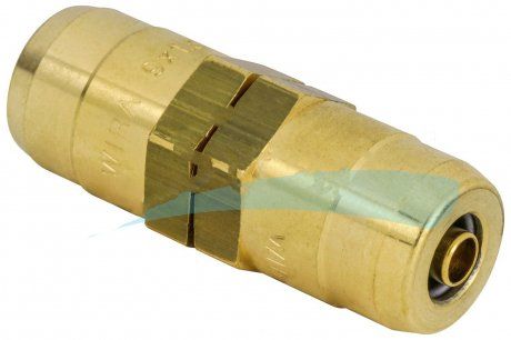 Szybkozłącze proste d9x1,5/d9x1,5mm metalowe (WIRA | 03230309095)