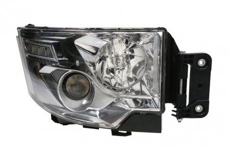 Reflektor prawy (D1S/H1/LED, manualny, ze światłem dziennym, kolor wstawki: chrom) Renault C, T 01.13- (TRUCKLIGHT | hl-rv013r)