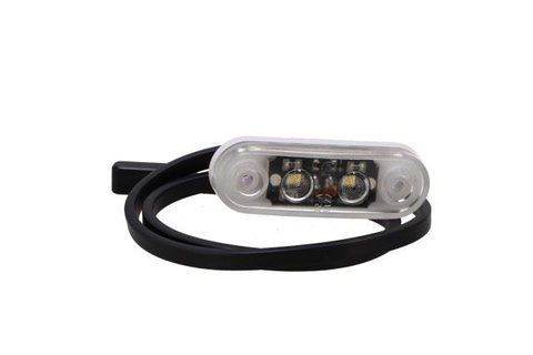 Przednia lampa obrysowa LED 12/24V Renault Magnum DXi 16.5&times;25&times;75 mm biała 7421430181
