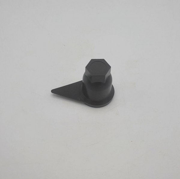 Ковпачок на колісну гайку 32 "Стрілка" пластиковий чорного кольору 1866725344 фото