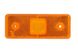 Габаритний ліхтар лівий/правий, оранжевий, W3W, висота 41 мм; ширина 110мм, врізна, без підвіски, 12/24В (без лампочки) MERCEDES ACTROS 04.96- (TRUCKLIGHT | sm-me002) 2610598-99 фото 1