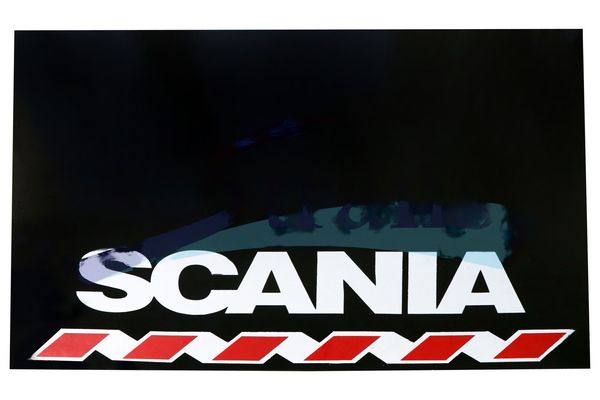 Бризговик З Надписом Scania 600*400Мм Надпис Мальований 883026 фото