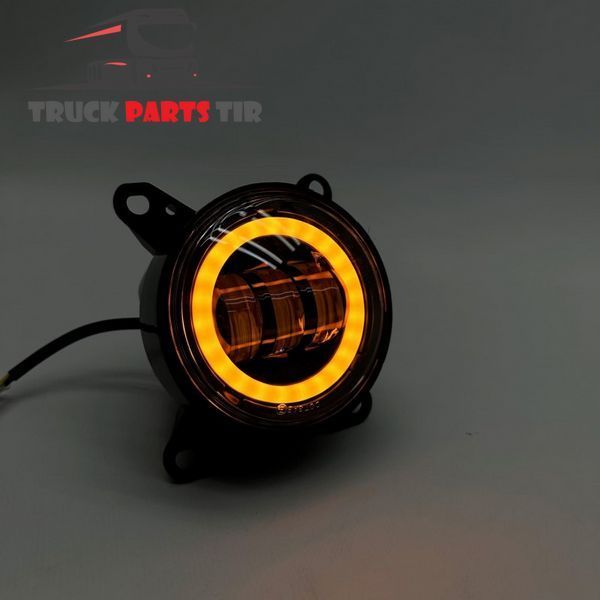 Противотуманная фара DAF XF 105 DRL Белый/Желтый LED 24V FERZE &ndash; комплект 2 шт FOG105LED-03 фото