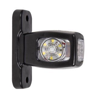 Lampa obrysowa rożek LED 12&ndash;24V tr&oacute;jkolorowa 8 cm wskaźnik znosu przyczepy
