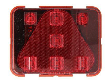 Klosz (tr&oacute;jkąt) lampy tylnej Easy Conn 24V lewy/prawy