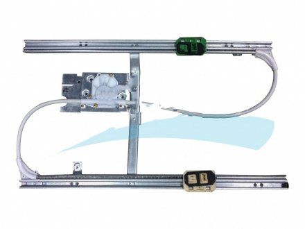 Стеклоподъемник DAF LF45/LF55, Renault KERAX/REMIUM, VOLVO FL II без моторчика левый (ROSSANO | r.V.I./131) 3265442-103 фото