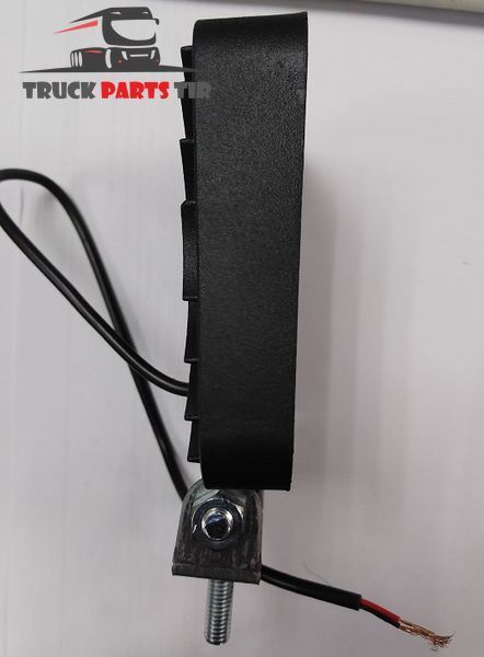 Lampa robocza LED 107&times;107 mm, 9 diod, aluminiowa obudowa, 24V (81251036068 / 81251036060)