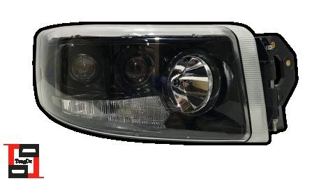 Reflektor r/control czarny ze światłem przeciwmgielnym dobry prawy Renault nowy Premium (stempel E-Mark) (5010578478) (TANGDE | td01-58-009ar)