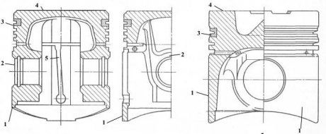 Поршень MERCEDES (d=100.00) (94 919 600,, 541 131 02 07, 51541190015, 51541190013) (MAHLE / KNECHT | 004 26 00) 2232921-23 фото