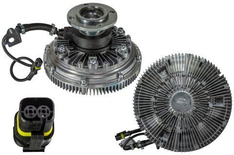 Гидромуфта без вентилятора MAN TGA/TGS/TGX >2000 &Oslash;225&times;140MM 2 PIN 4 OT 591350 фото