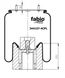 Poduszka pneumatyczna z paletą z tworzywa sztucznego, (FABIO | 344157-4CPL)
