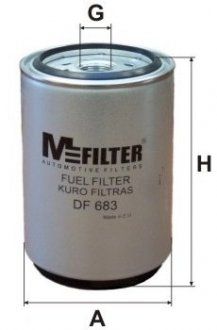 Фільтр сепаратора r90p (M-FILTER | df683) 1919294-3 фото