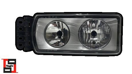 Reflektor przedni el/sterowanie lewy Iveco Stralis (znaczek E-Mark) (41221036) (TANGDE | td01-59-001lp)