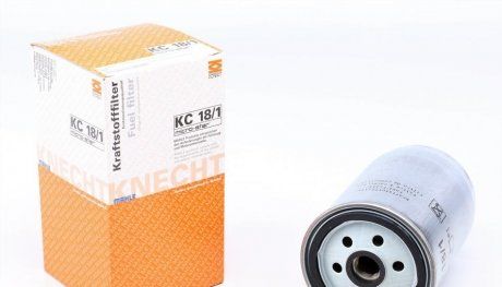 Filtr paliwa DAF 45, 55, F 1000, F 600, F 800; MAN E 2000, TGS, TGX CB108-D3876LF02 12.86- (MAHLE/KNECHT | kc18/1)