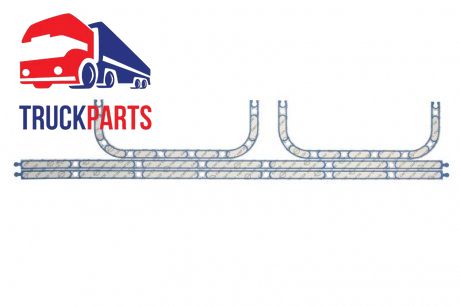 Прокладка масляного піддону (папір) SCANIA 4, 4 BUS, IRIZAR CENTURY, IRIZAR PB, K BUS, OMNIEXPRESS, P,G,R,T DC11.01-DT12.18 05.95- (ELRING | 175.024) 2462077-103 фото